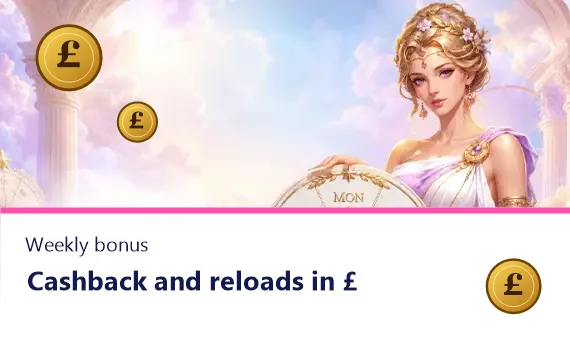 Fortunica reload bonuses and cashback